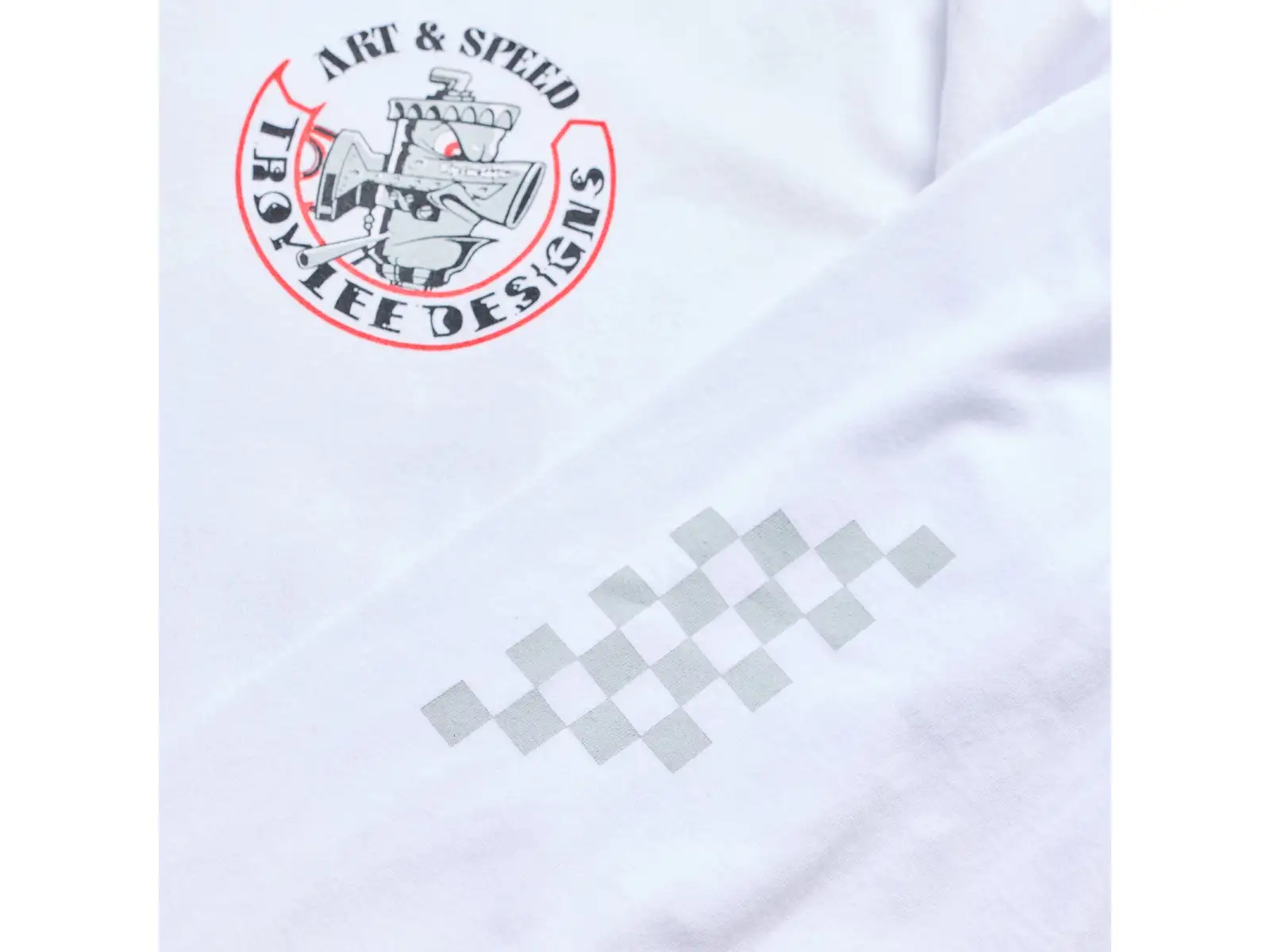Troy Lee Designs Carb Club men's jersey long sleeve White