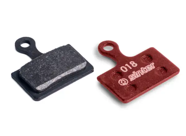 Sinter Shimano K Type brake pads polymer red