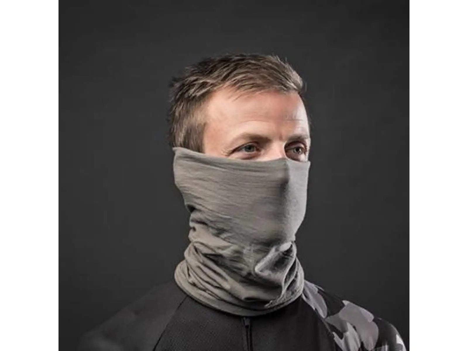 Grip Grab HeadGlove Merino scarf grey