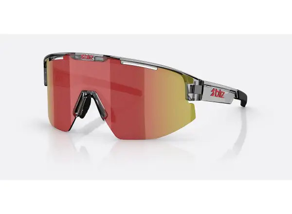 Bliz Matrix sunglasses Transparent Dark Grey/Brow Red Multi