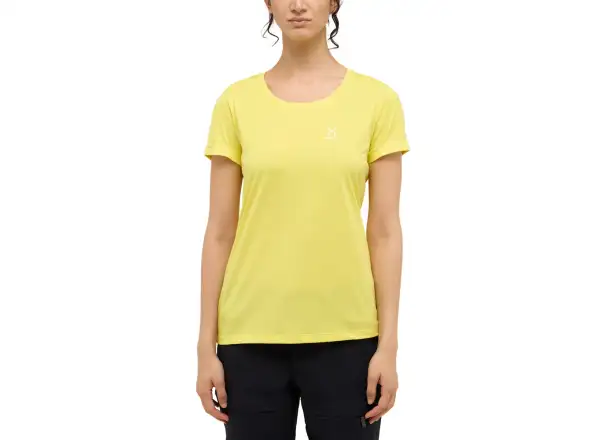 Haglöfs Ridge Hike women's T-shirt short sleeve yellow