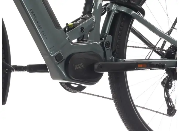 Rock Machine Crossride e450 FS low-entry full-suspension e-bike Ocean Grey/Black