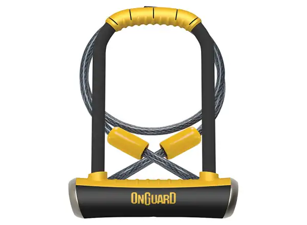 ONGUARD Pitbull U-lock 115×230×14 mm + cable 1200×10 mm