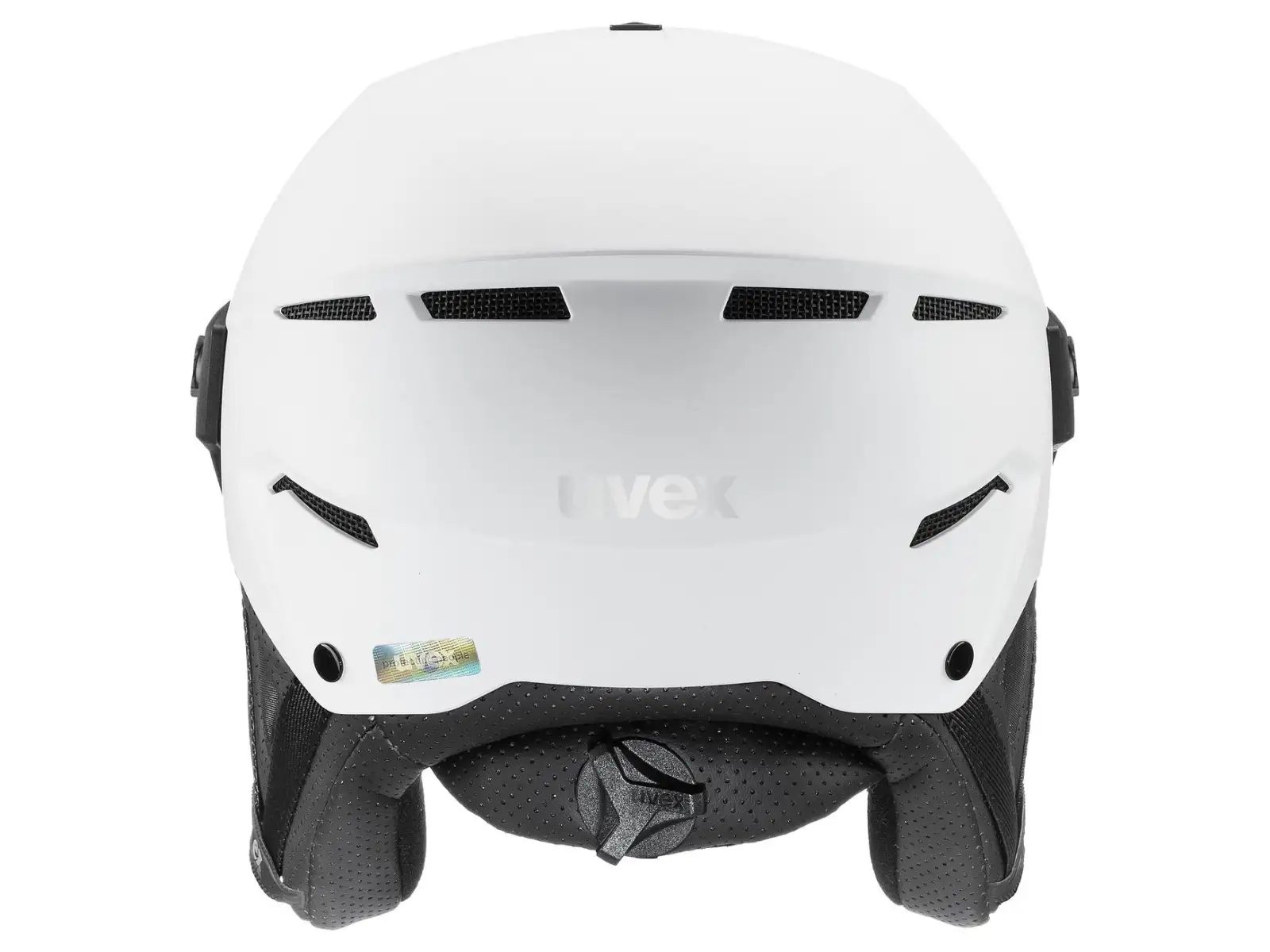 Uvex Instinct Visor ski helmet white/black matt