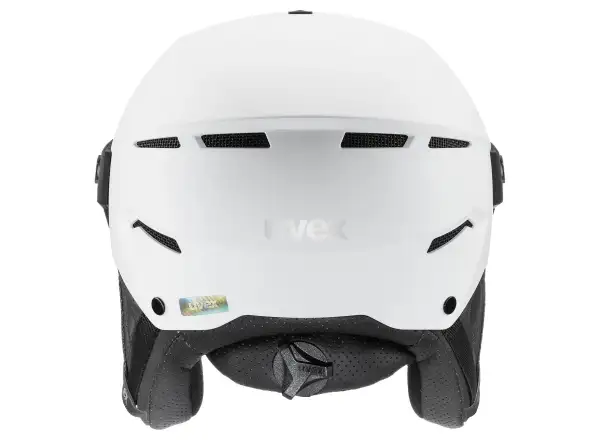 Uvex Instinct Visor ski helmet white/black matt