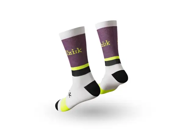 Fizik Team Edition cycling socks Lilac/White