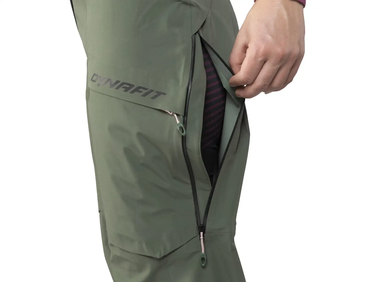 Dynafit Tigard 3L Stretch women's pants Thyme