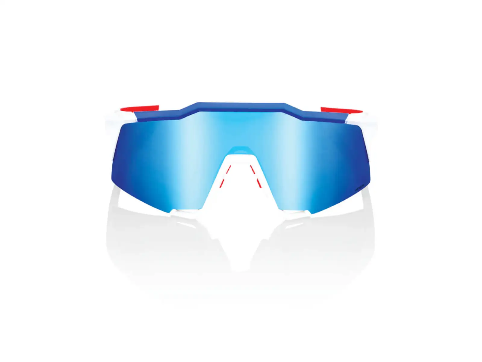 100% Speedcraft Glasses TotalEnergies Team Matte White / HIPER Lens