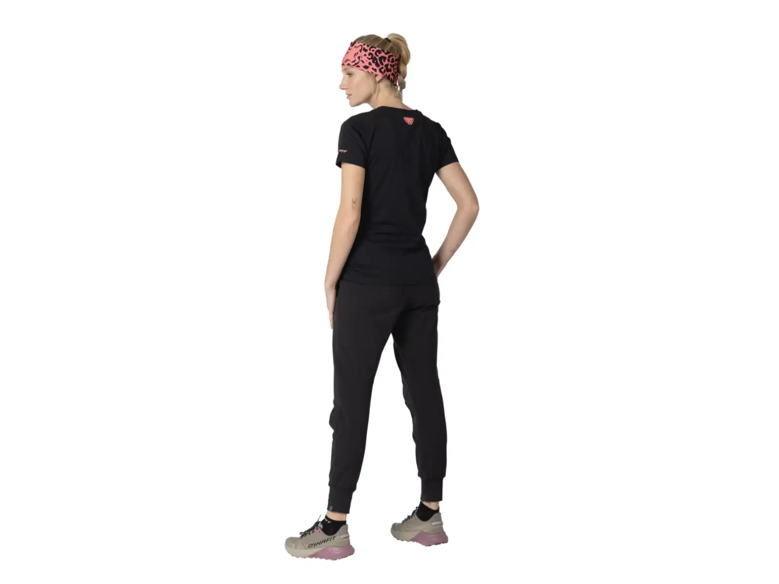 Dynafit Blacklight Cotton women's T-shirt short sleeve Black Out