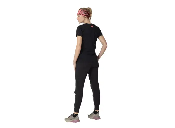 Dynafit Blacklight Cotton women's T-shirt short sleeve Black Out