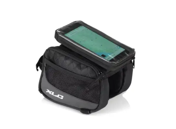 XLC top tube bag black/anthracite 0.8l