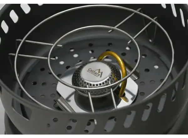 Cattara Trek cookware set with stove and accessories 9 pcs