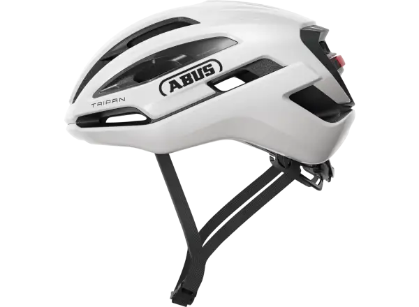Abus Taipan LED gravel helmet Shiny White