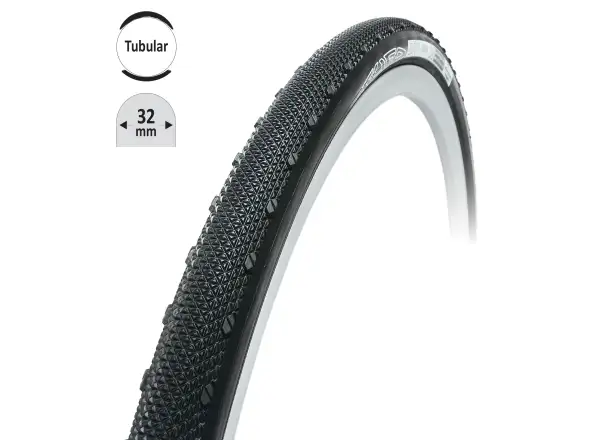 Tufo Dry Plus 32-622 cyclocross tubular black