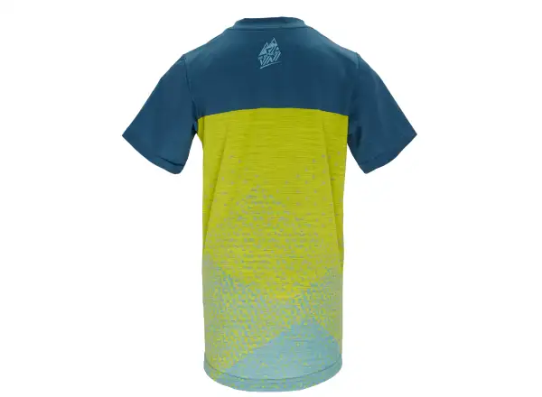Silvini Denni kids jersey short sleeve Blue/Neon