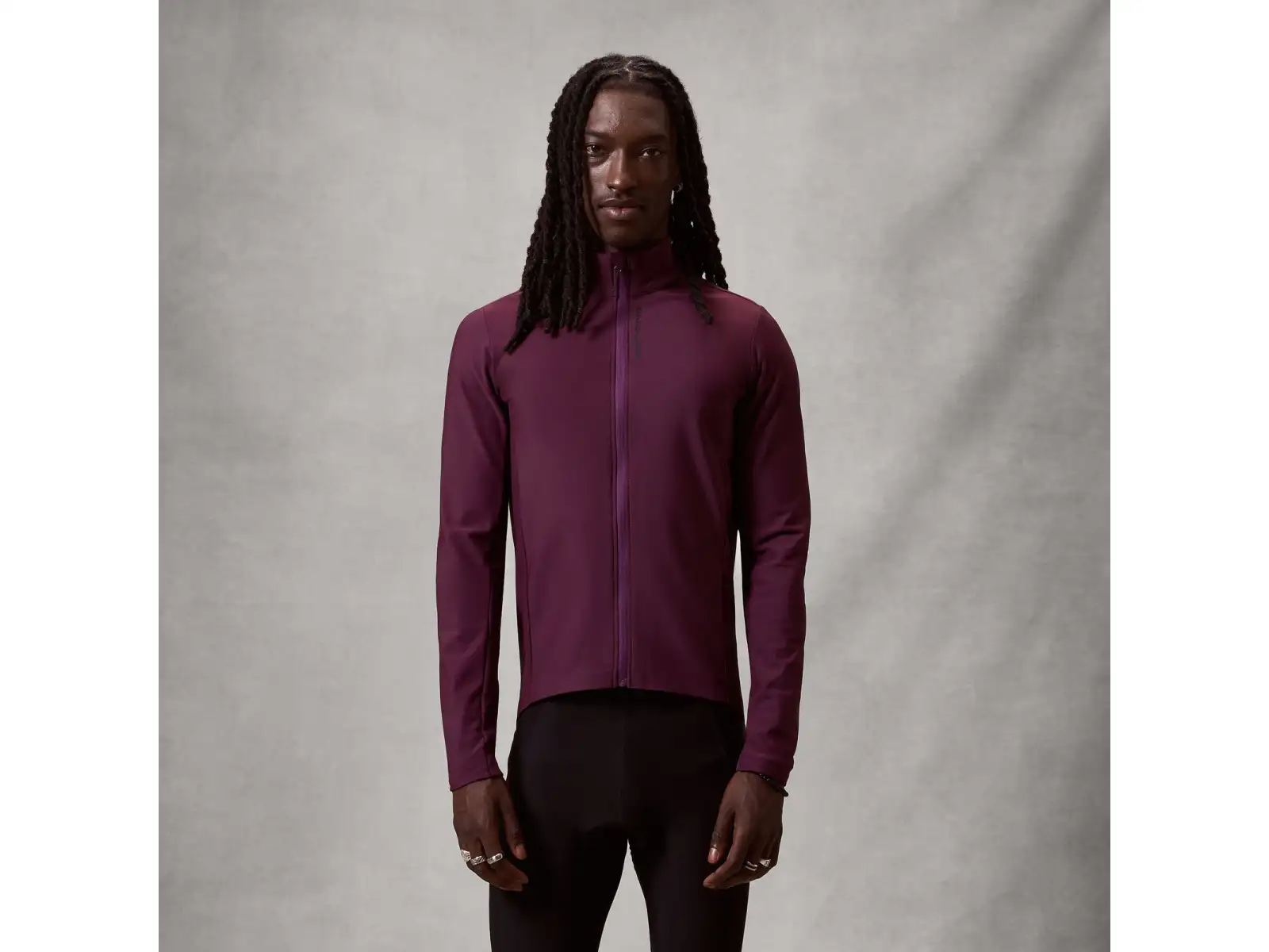 Endura Loop Ride men's jersey long sleeve Black Cherry