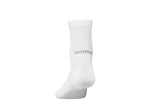Shimano Mid Performance cycling socks white
