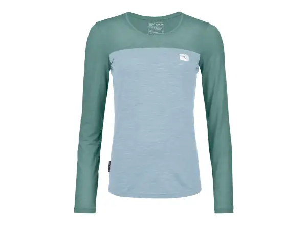 Ortovox 150 Cool Logo women's long sleeve shirt Arctic Grey