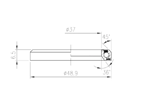 FSA IS-2-138 (MR031) 1 3/8" headset bearing