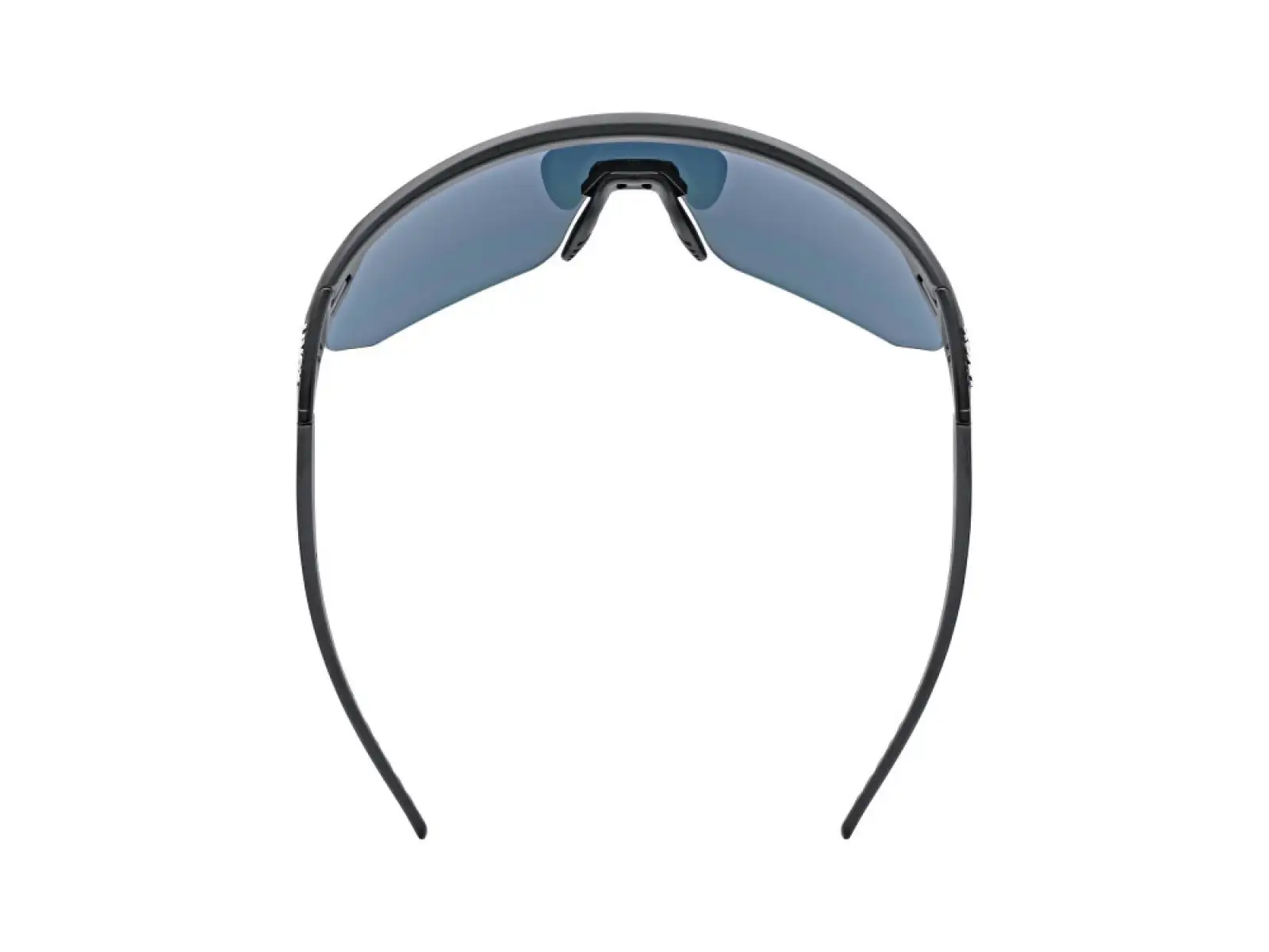 Uvex Pace One glasses Black Matt/Mirror Blue
