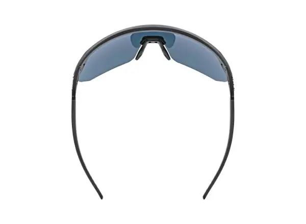 Uvex Pace One glasses Black Matt/Mirror Blue