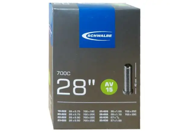 Schwalbe inner tube road 18-28/622 (AV15) Schrader valve 40 mm