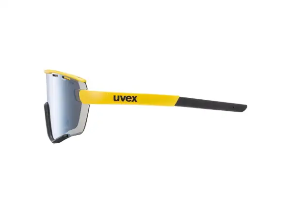 Uvex Sportstyle 236 cycling glasses Set Sunbee Black Mat/Mirror Silver+Clear