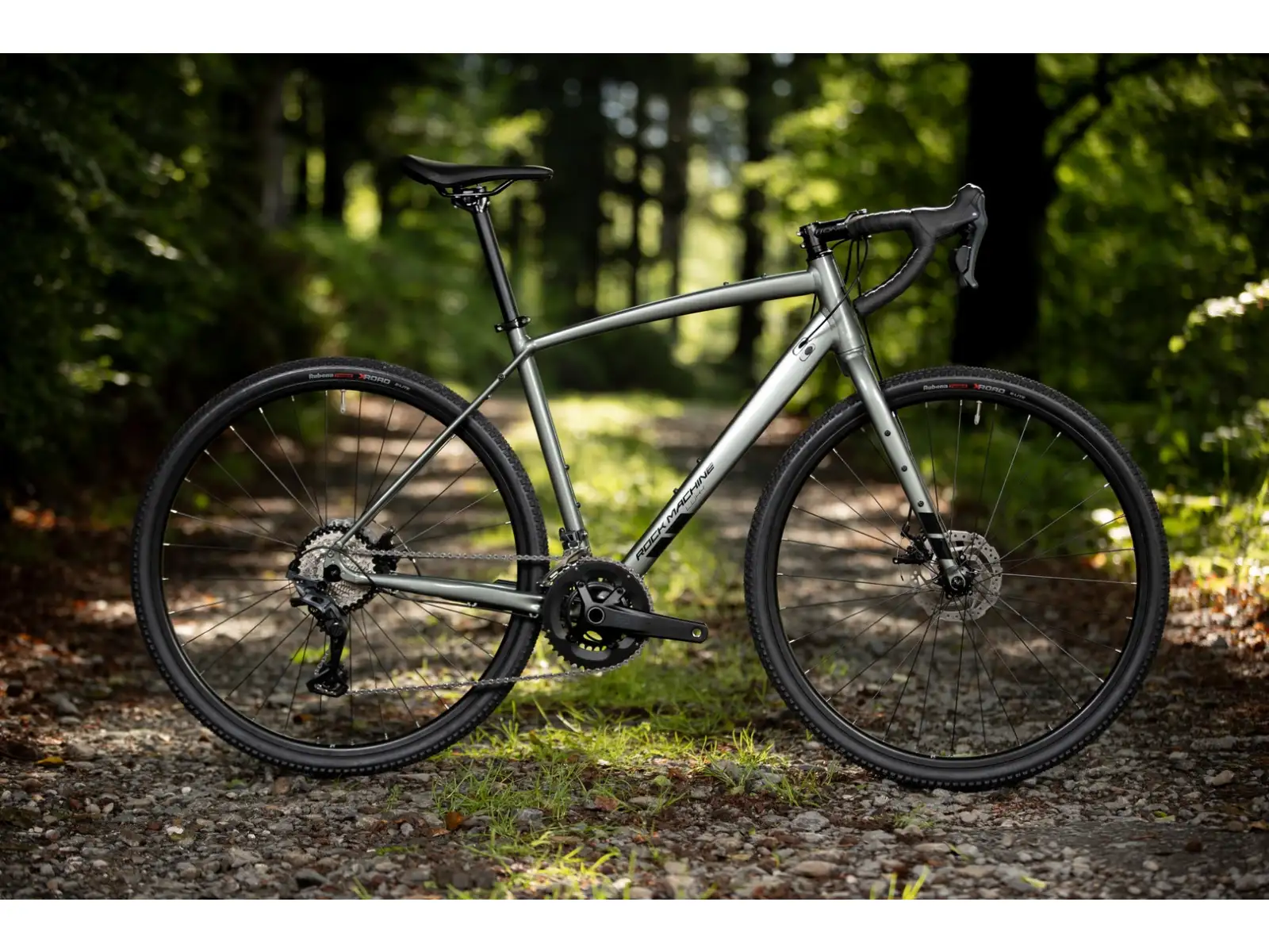 Rock Machine Lukk 40 gravel bike Gloss Granite Green