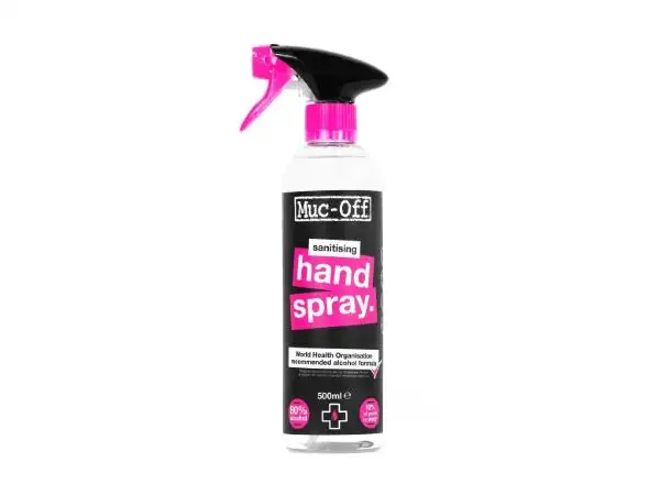 Muc Off Sanitising Hand Spray antibacterial hand spray 500 ml