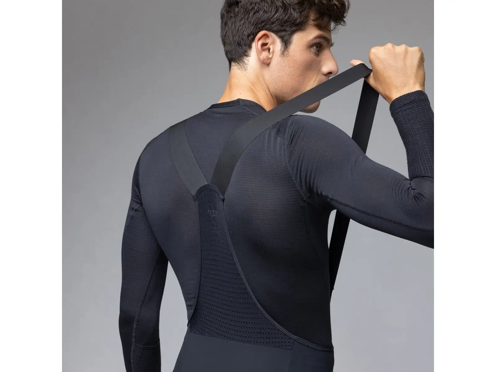 Alé R-EV1 Thermo Shield men's winter cycling pants Black