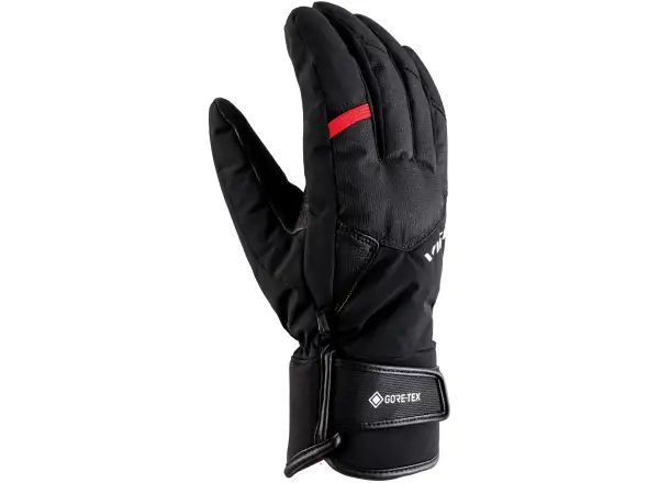 Viking Branson GTX men's ski gloves Black/Red