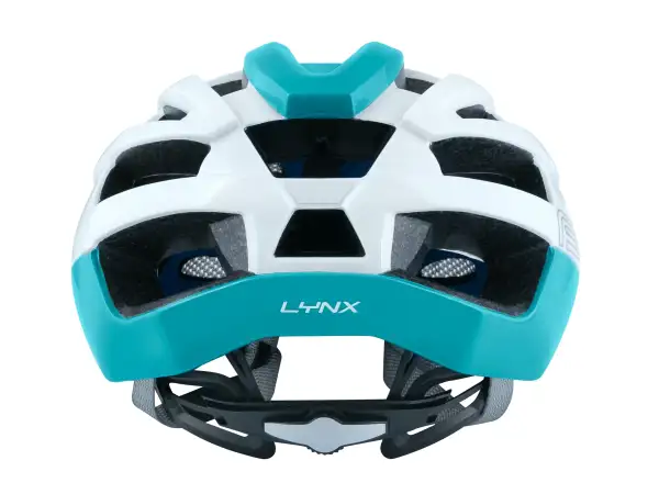 Force Lynx helmet white/turquoise