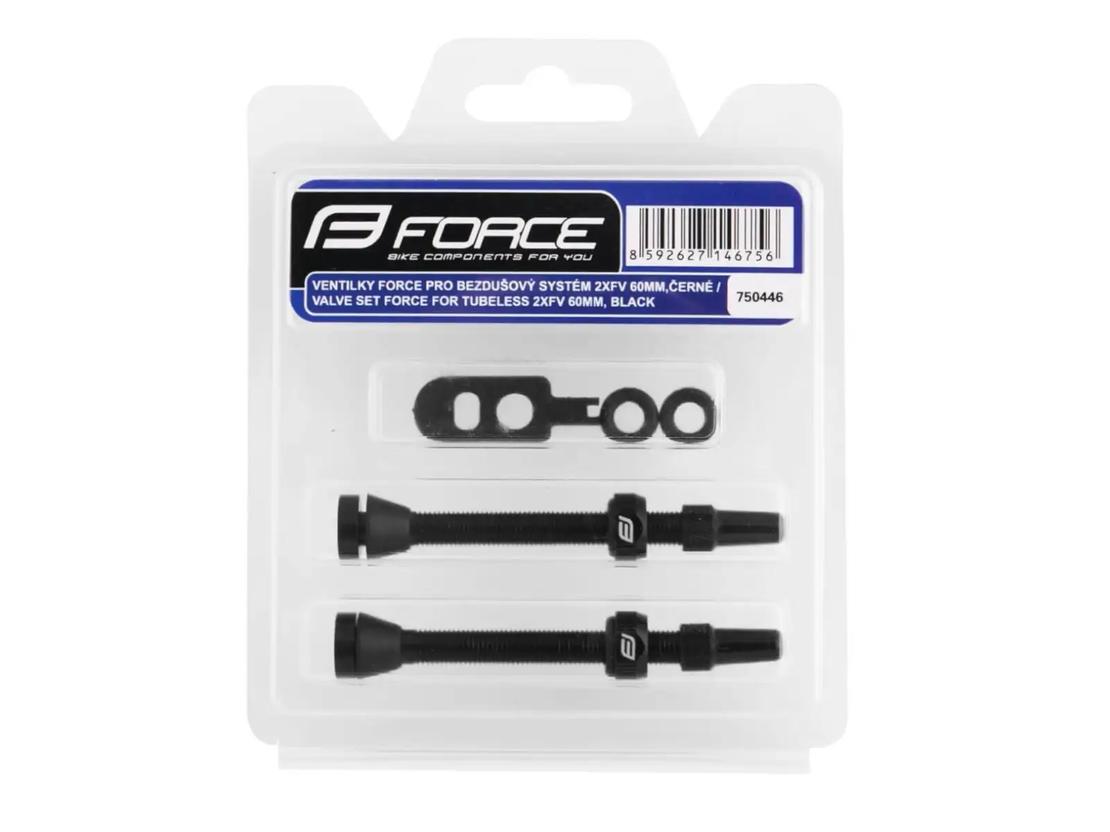 Force GAP valves for tubeless system 2xFV 60 mm