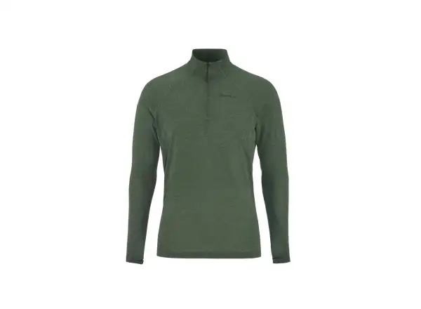 Craft ADV SubZ Wool men's running shirt long sleeve green