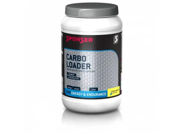 Sponser Carbo Loader 75 g Glycogen Stores Replenishment Citrus/Orange