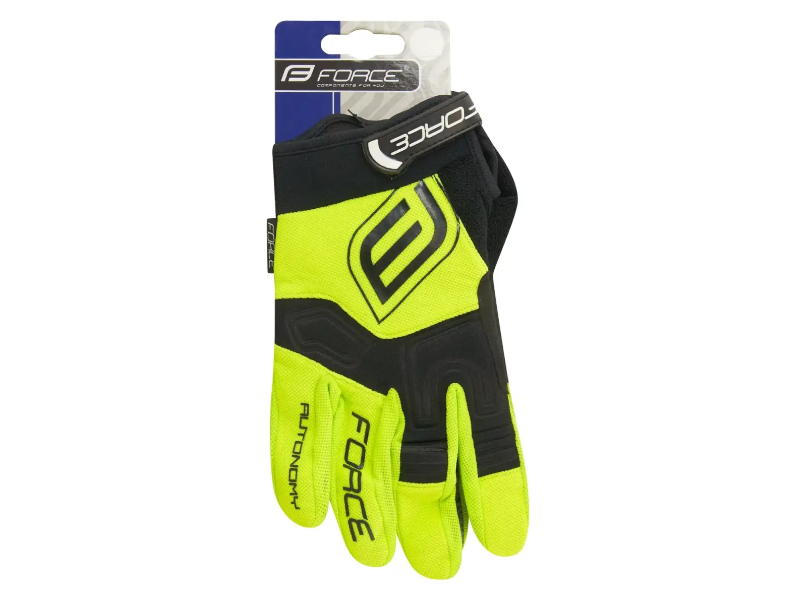 Force MTB Autonomy gloves summer fluo