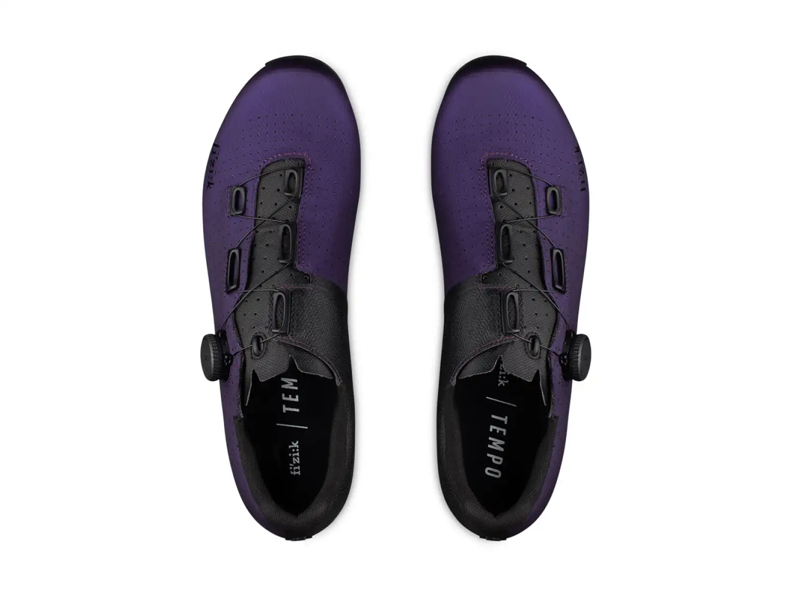 Fizik Tempo Decos Carbon road men's cycling shoes Aubergine/Black