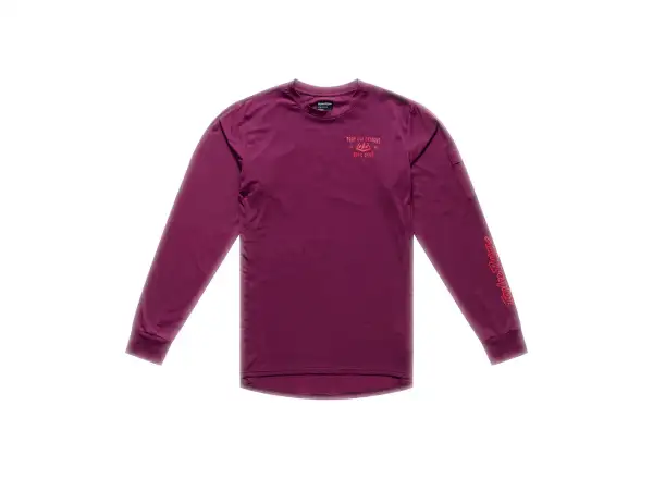 Troy Lee Designs Ruckus Ride men's jersey long sleeve Lockdown Sangria