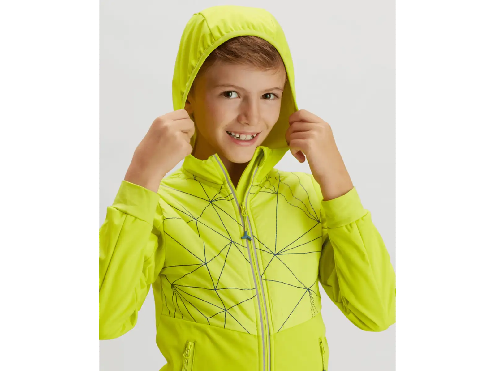 Silvini Rognoza kids jacket Lime/Ocean