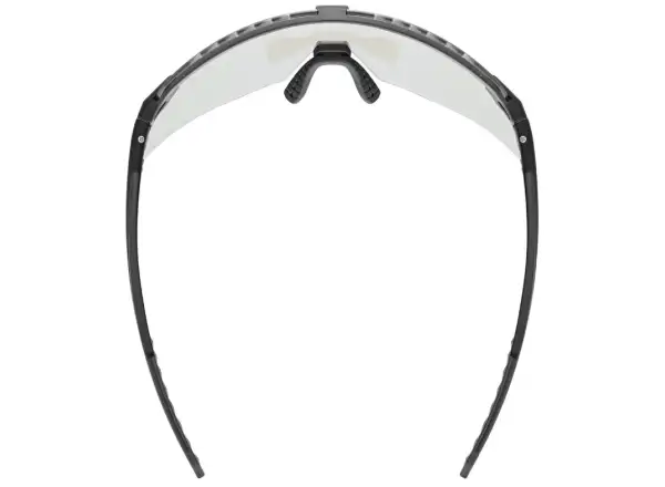 Uvex Pace Stage Variomatic glasses Black Matt/Mirror Green