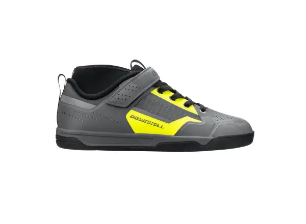 Force Downhill MTB men's shoes grey/fluo