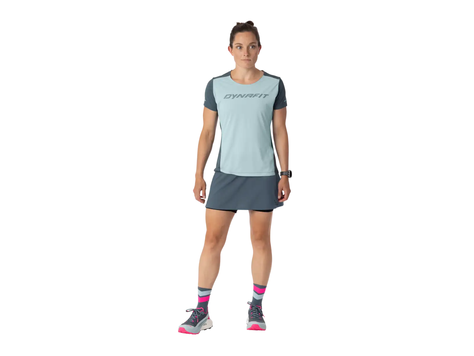Dynafit Alpine 2 women's running T-shirt short sleeve Cloud Blue