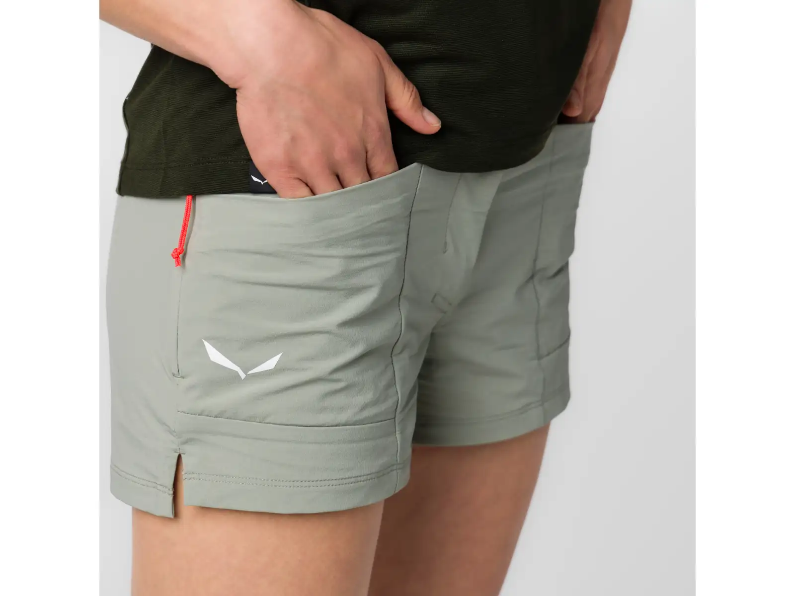 Salewa Puez Durastretch Cargo women's shorts Zephyr