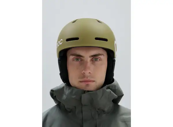 POC Fornix BC ski helmet Olivine Green Matt