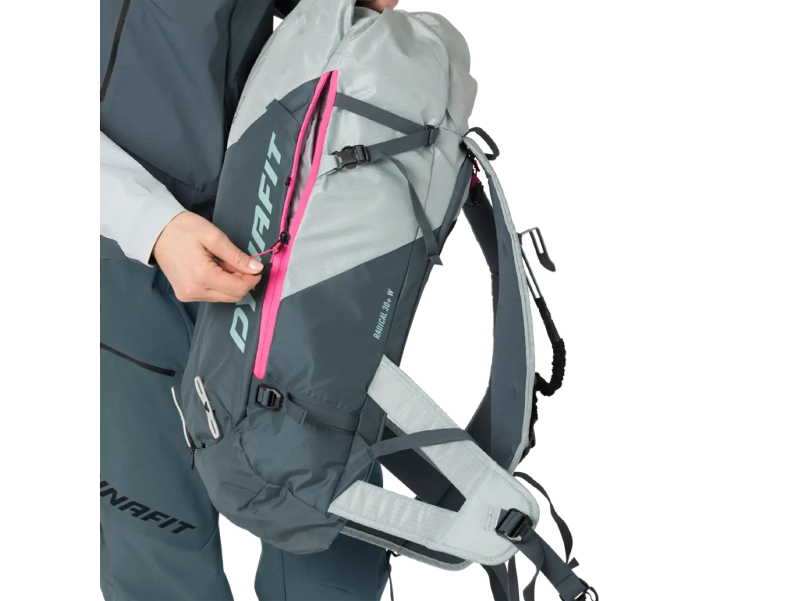 Dynafit Radical 30+ women's ski touring backpack 30 l Magenta/Black Out