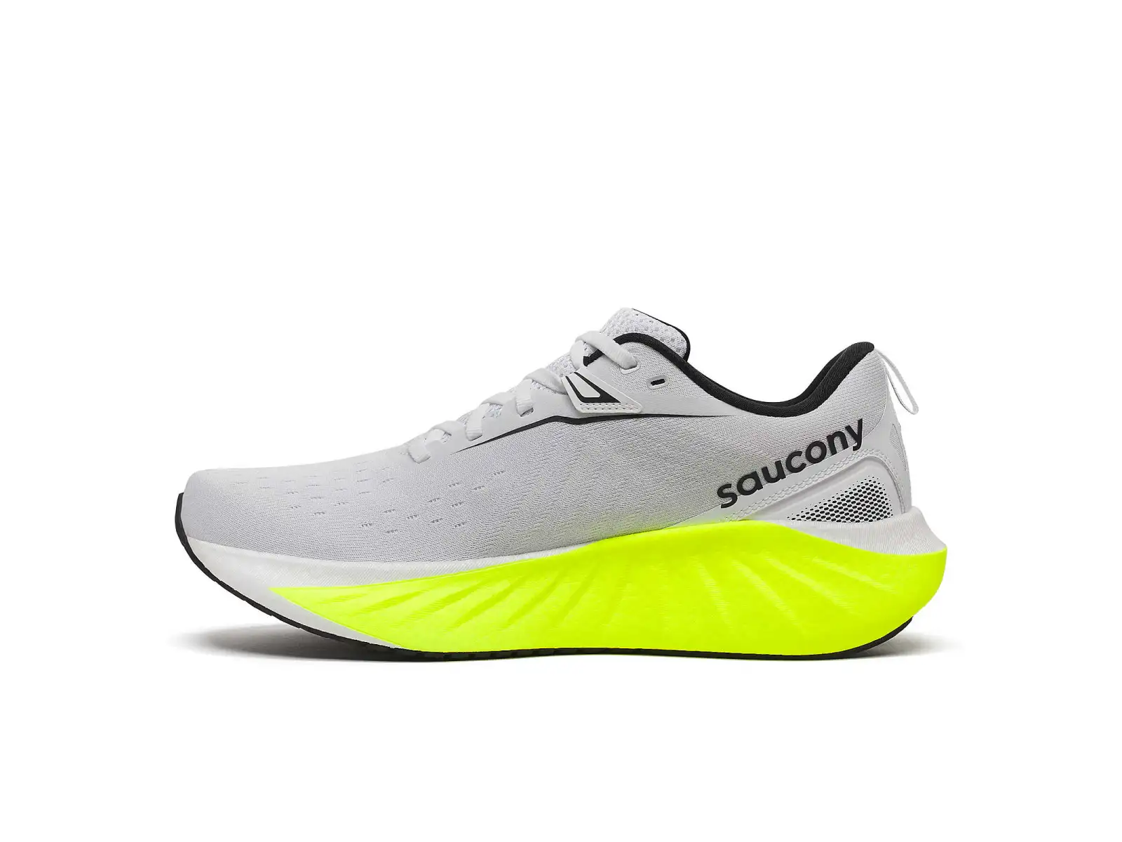 Saucony Triumph 22 men's running shoes White/Citron