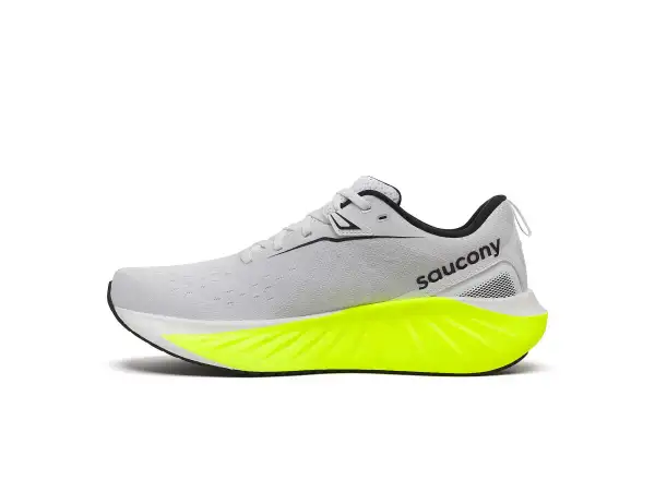 Saucony Triumph 22 men's running shoes White/Citron