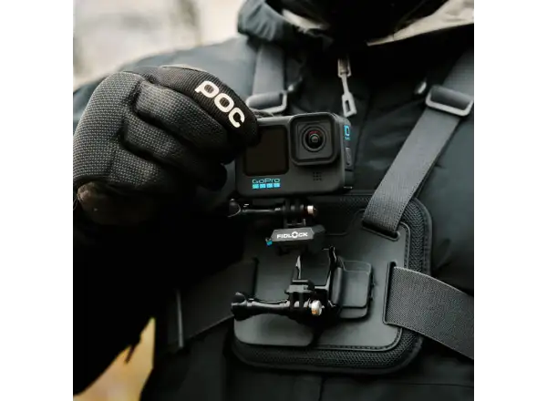 Fidlock Pinclip action camera mount black