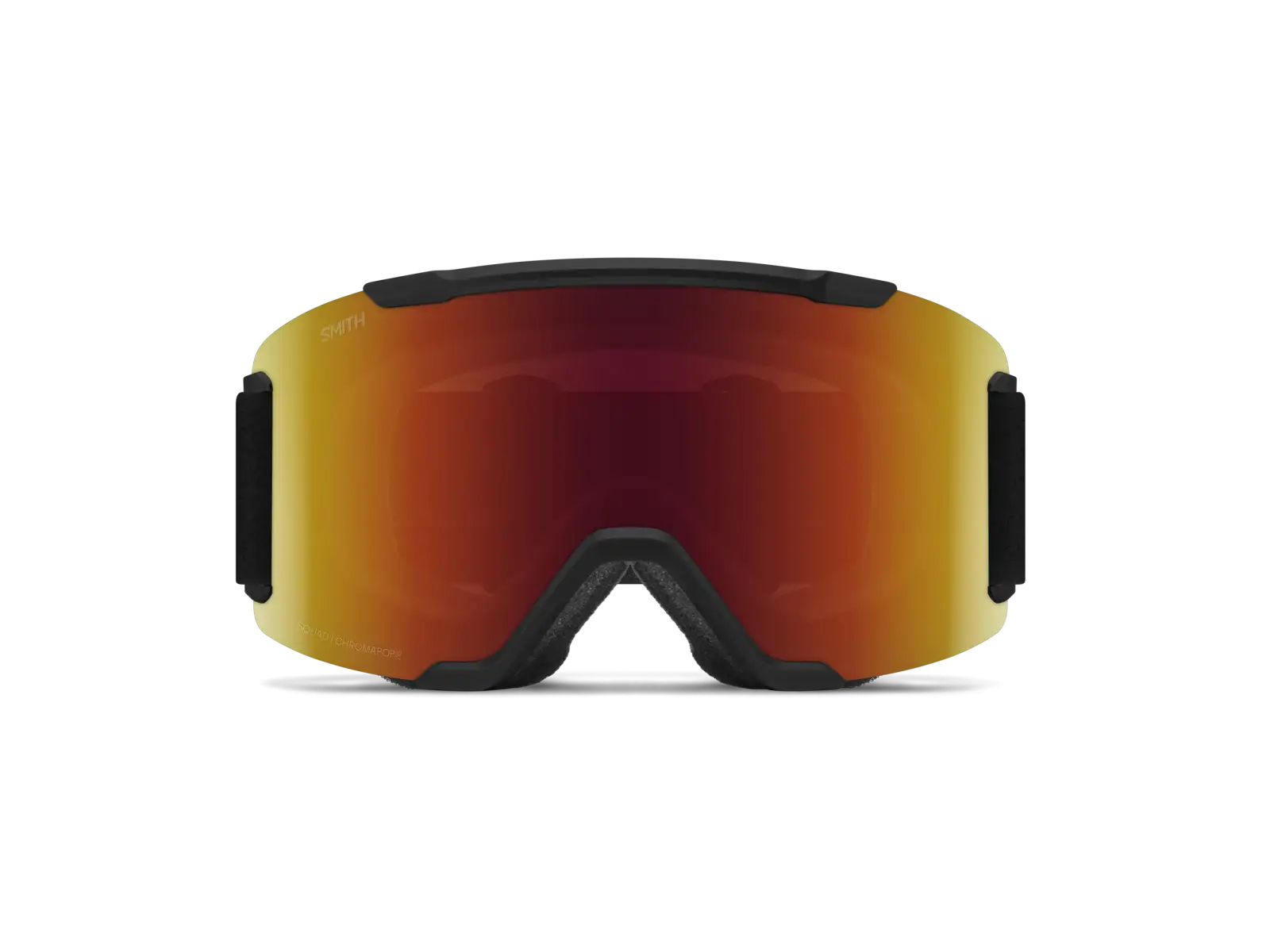 Smith Squad ski goggles Black / ChromaPop Sun Red Mirror (2 lenses)