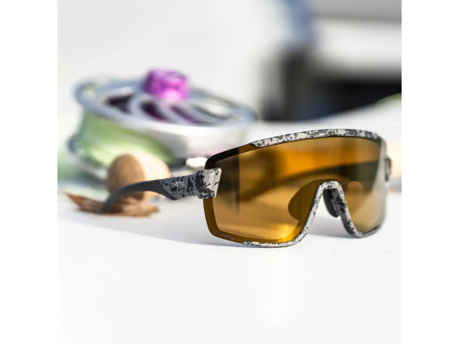 Smith Wildcat goggles Mate Gray/Marble/ChromaPop Polarized Bronze Mirror